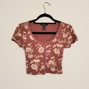 Floral Crop Top
